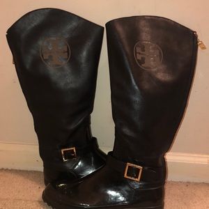 Tory Burch Leather Boots
